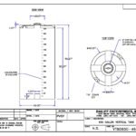 650 GALLON VERTCAL STORAGE TANK